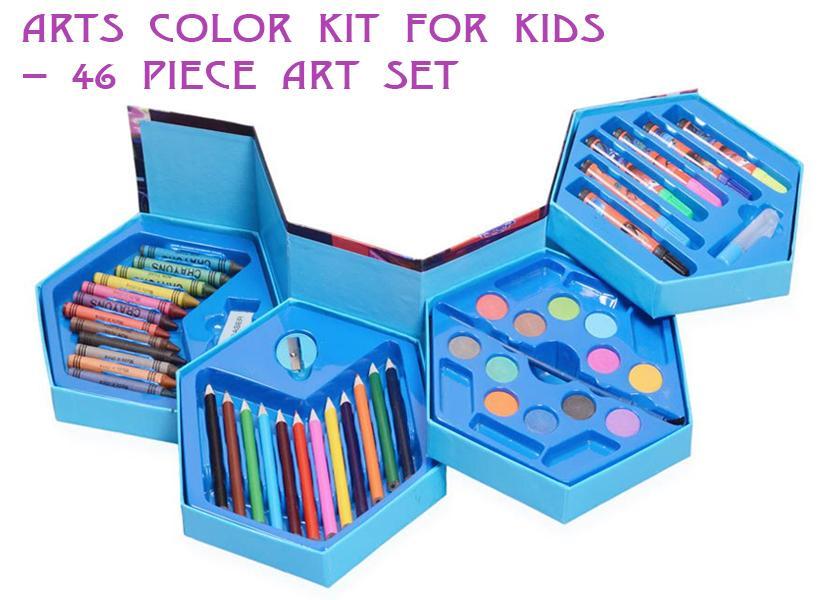 46 pcs art set with oil pastels 46 pcs art set with oil pastels